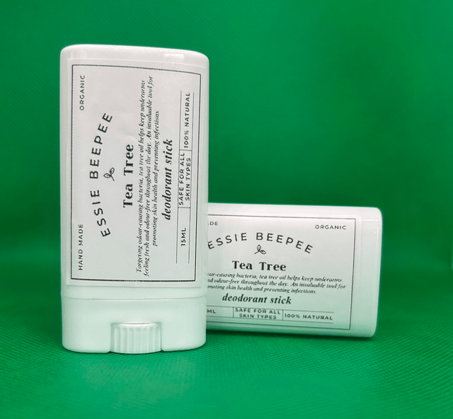 Tea Tree Homemade Natural Deodorant Stick - 15ml