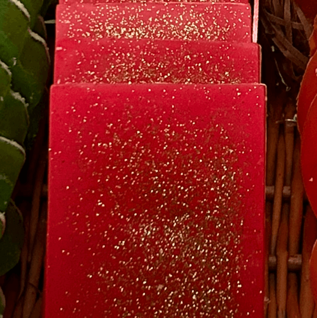 Rhubarb &amp; Strawberry Carrot, Cucumber &amp; Aloe Soap